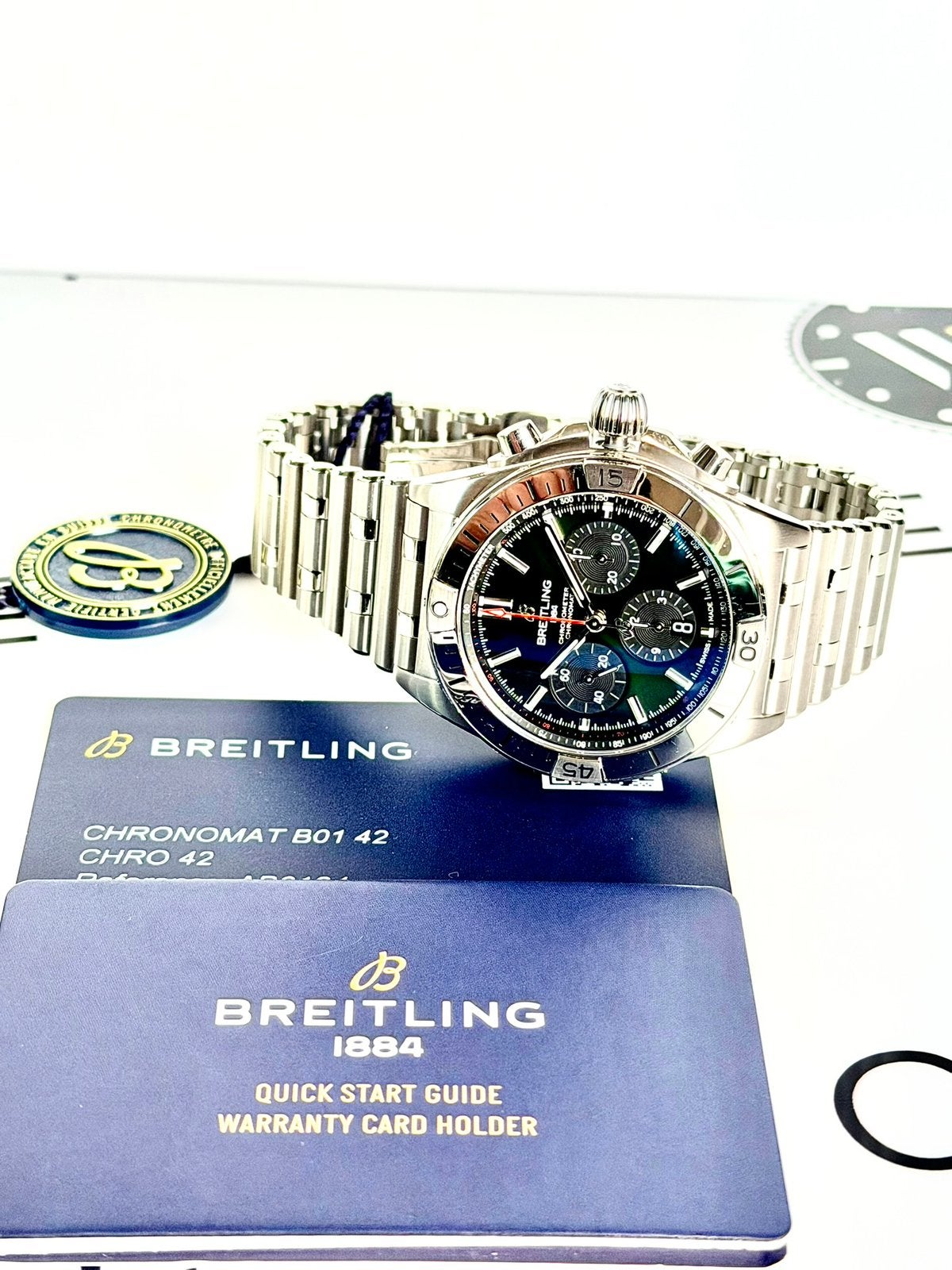 Breitling Chronomat B01 42mm AB0134101L2A1 02-2026 Nieuw, Sieraden, Tassen en Uiterlijk, Ophalen, Staal, Staal, Breitling