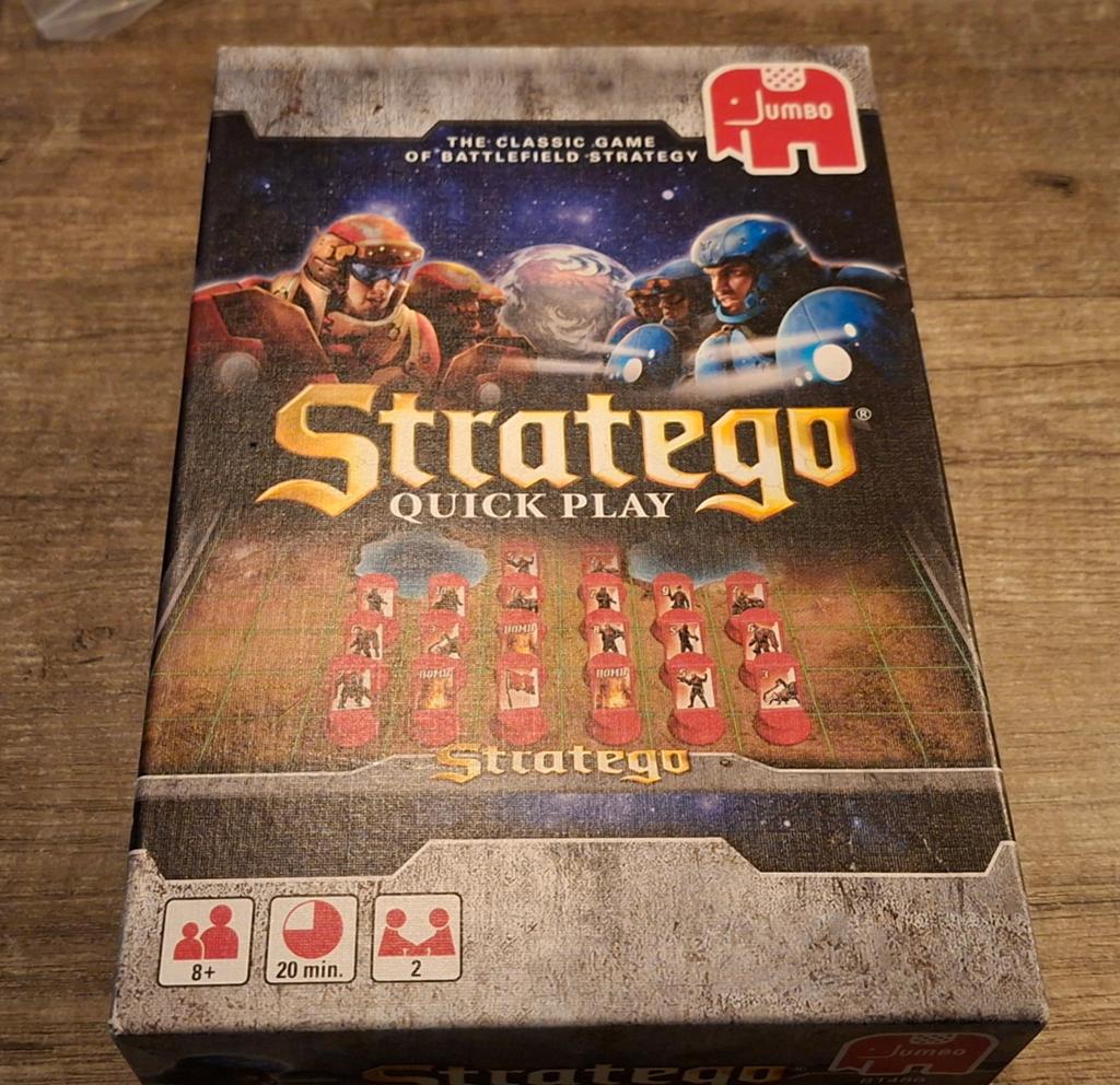 Stratego quick play, Een of twee spelers, Ophalen of Verzenden, Zo goed als nieuw, Jumbo Games