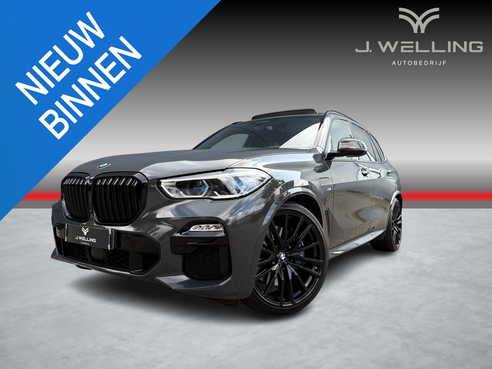 BMW X5 xDrive45e M-sport pano Laser 22 inch HUD / 360, Auto's, BMW, Gebruikt, 394 pk, Vierwielaandrijving, Hybride Elektrisch/Benzine