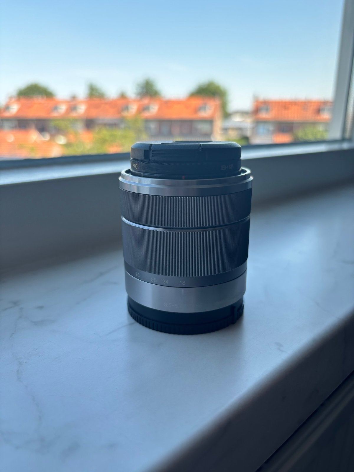 Sony E 3.5-5.6/18-55 OSS lens met UV-filter, Sony E-mount, Sony, Autofocus, Ophalen of Verzenden