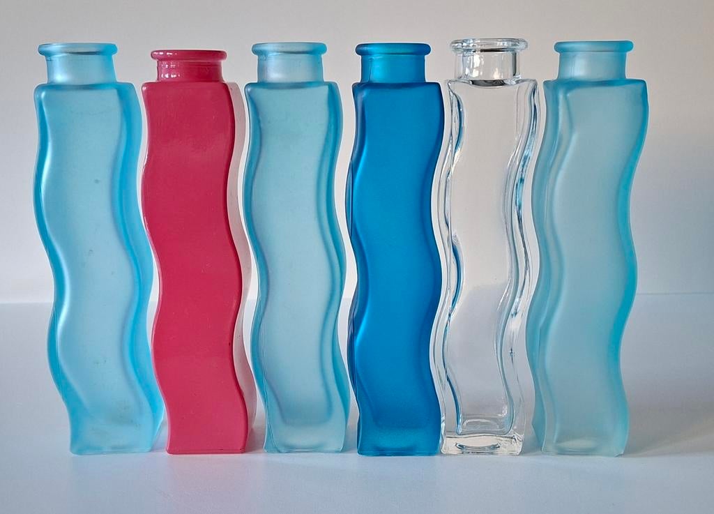 IKEA Skämt vaasjes. 6 stuks., Huis en Inrichting, Woonaccessoires | Vazen, Ophalen of Verzenden, Nieuw, Overige materialen