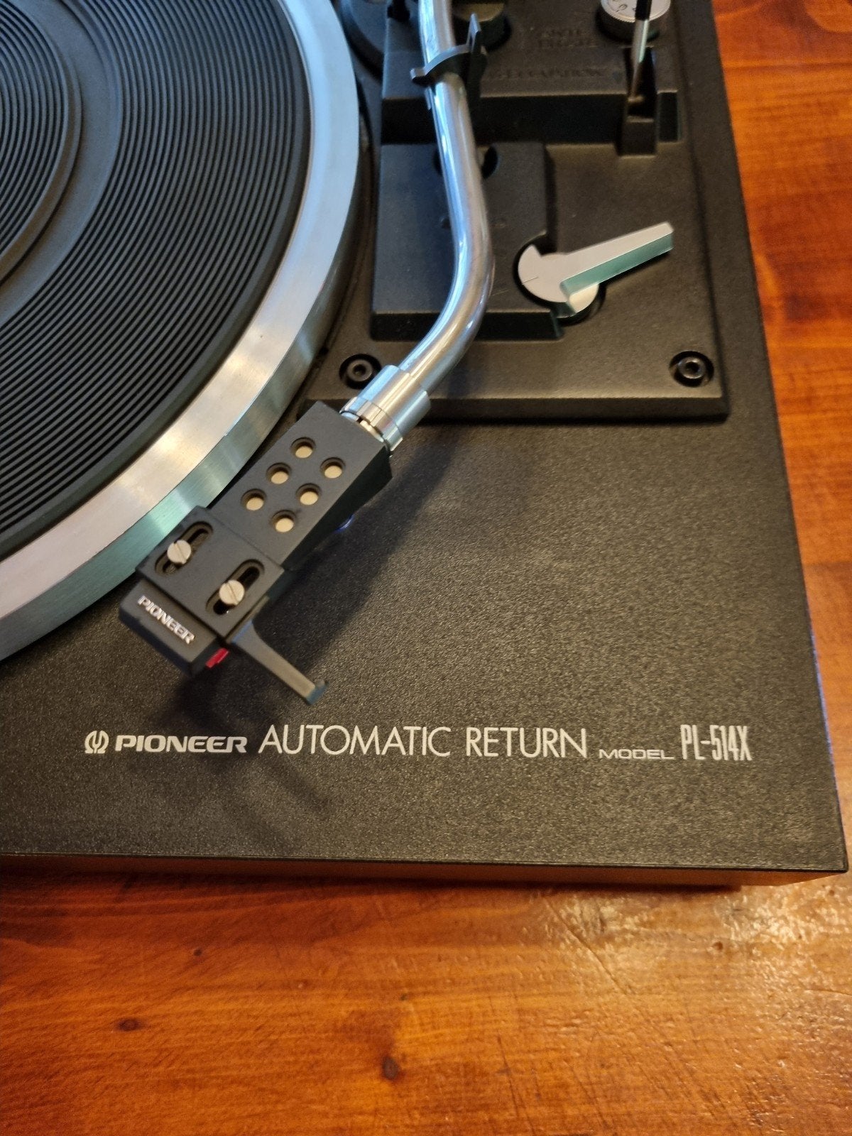 Pioneer PL-514X Platenspeler met Audio-Technica element, Ophalen, Gebruikt, Automatisch, Pioneer