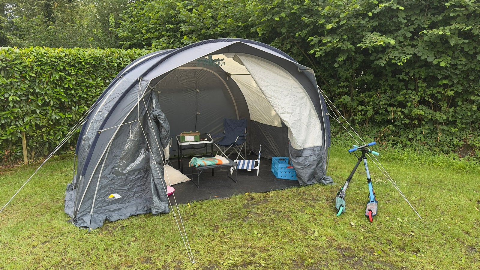 DWT Zelte Fjord 25 Vrijstaande Bustent, Caravans en Kamperen, Tenten, Ophalen, Zo goed als nieuw, Tot en met 2