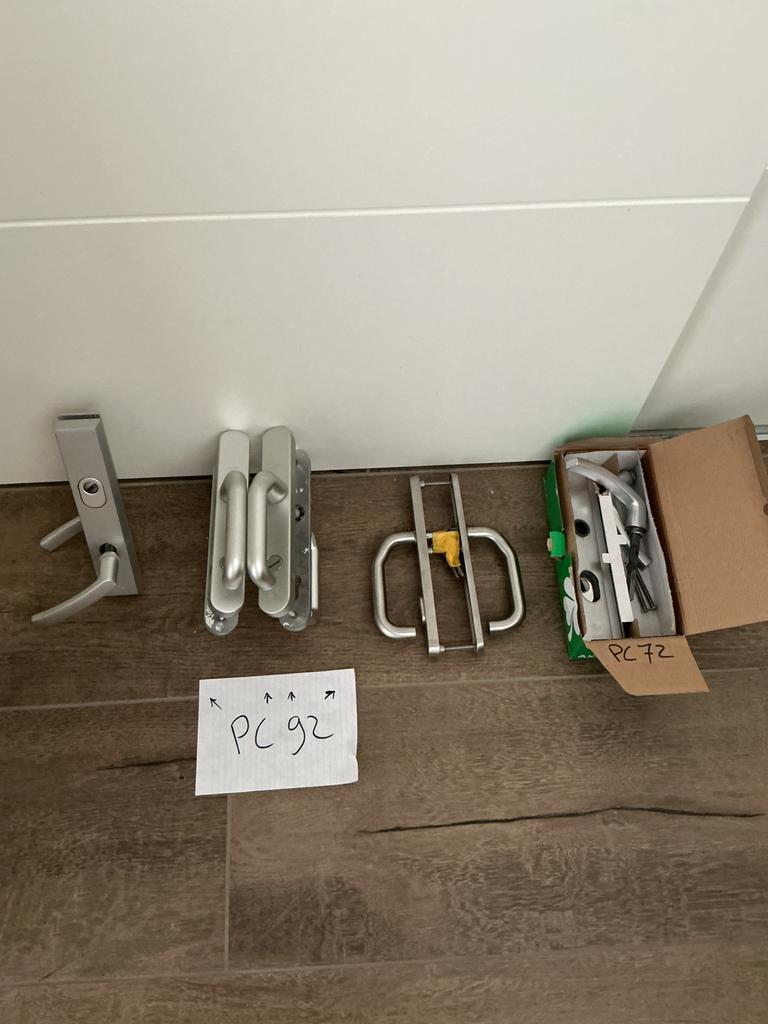 Veiligheids buitendeurbeslag pc72 en pc92 met kerntrek, Doe-het-zelf en Verbouw, IJzerwaren en Bevestigingsmiddelen, Ophalen of Verzenden