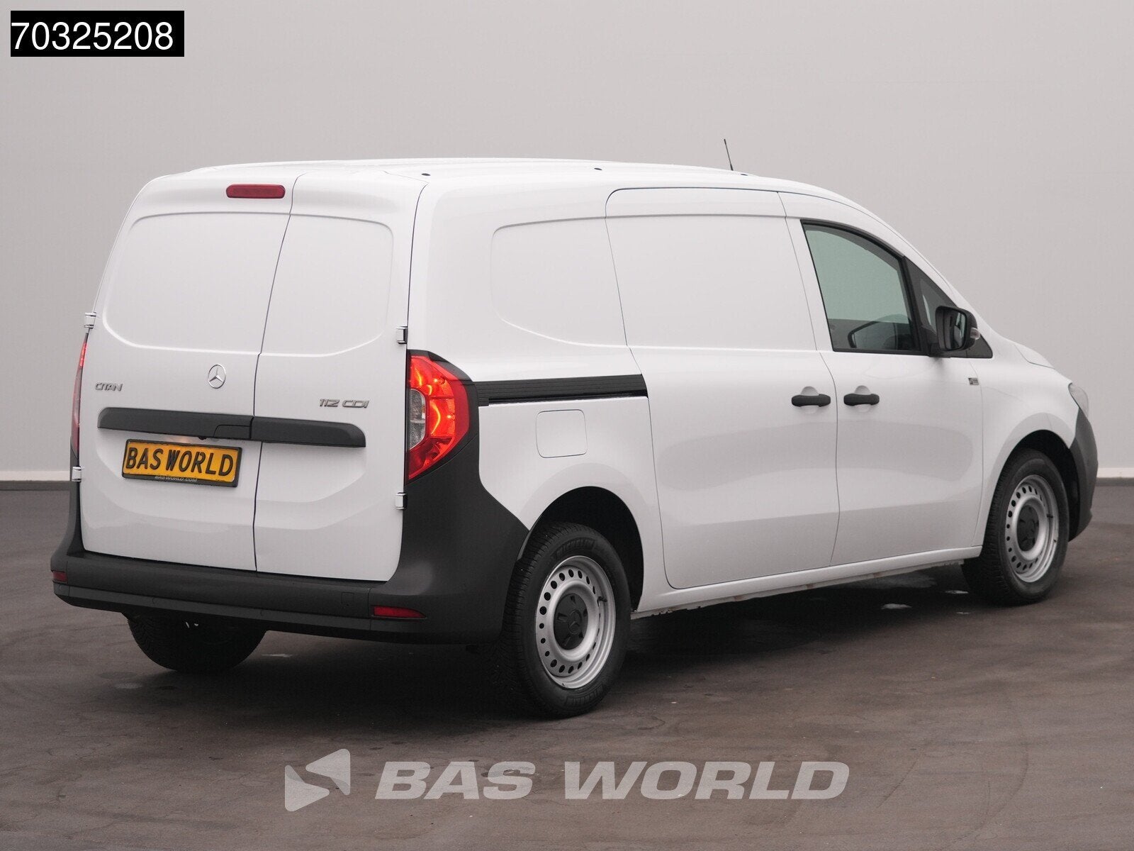 Mercedes Citan 112 L2H1 LED Airco Camera Cruise Parkeersenso, Stof, Gebruikt, Euro 6, 4 cilinders