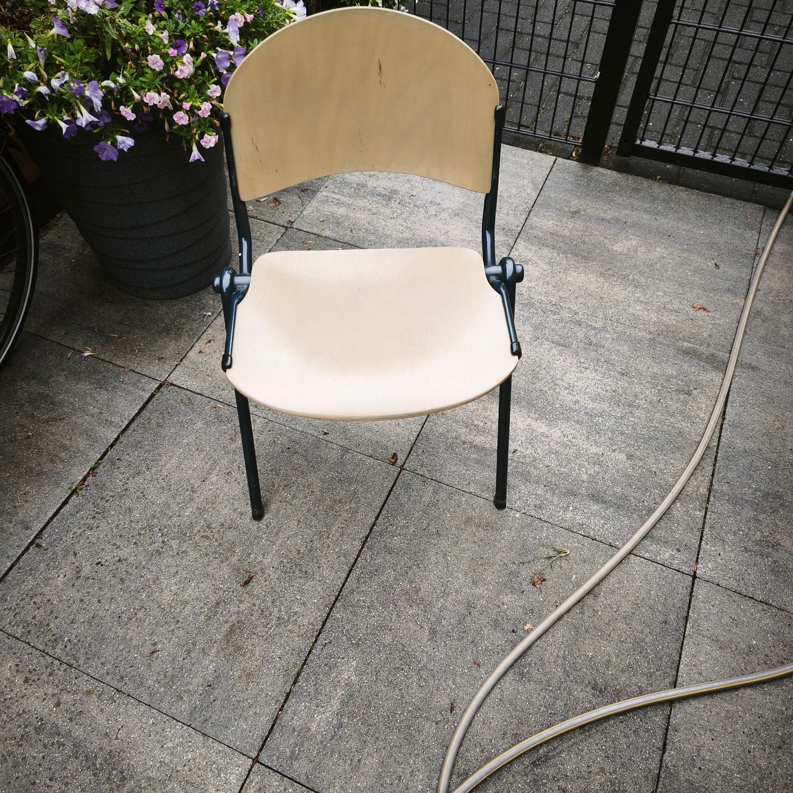 5x Kantinestoelen / Stapelstoelen, Ophalen, Gebruikt, Overige kleuren, Functioneel, Praktisch