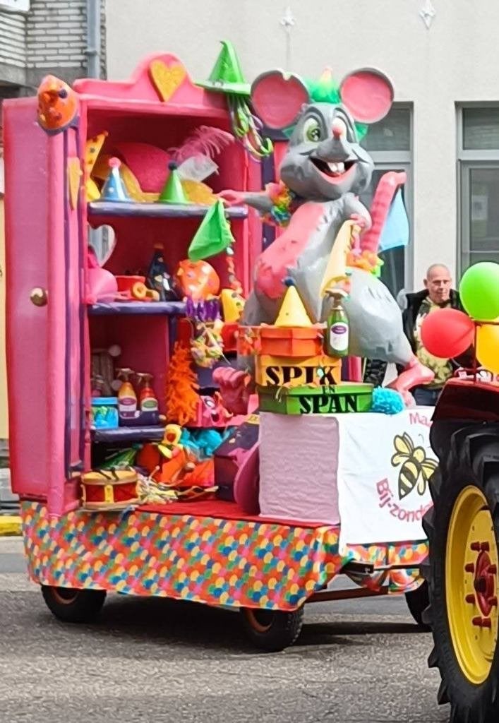 Loopgroep muizen, Ophalen, Carnaval, Maat 46/48 (XL) of groter, Karnaval