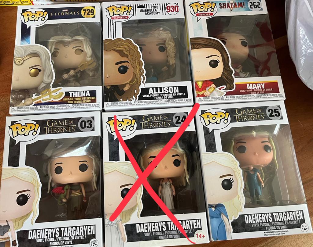 Funko Pop! Collectie: Game of Thrones, Eternals, Umbrella Ac, Ophalen of Verzenden, Nieuw