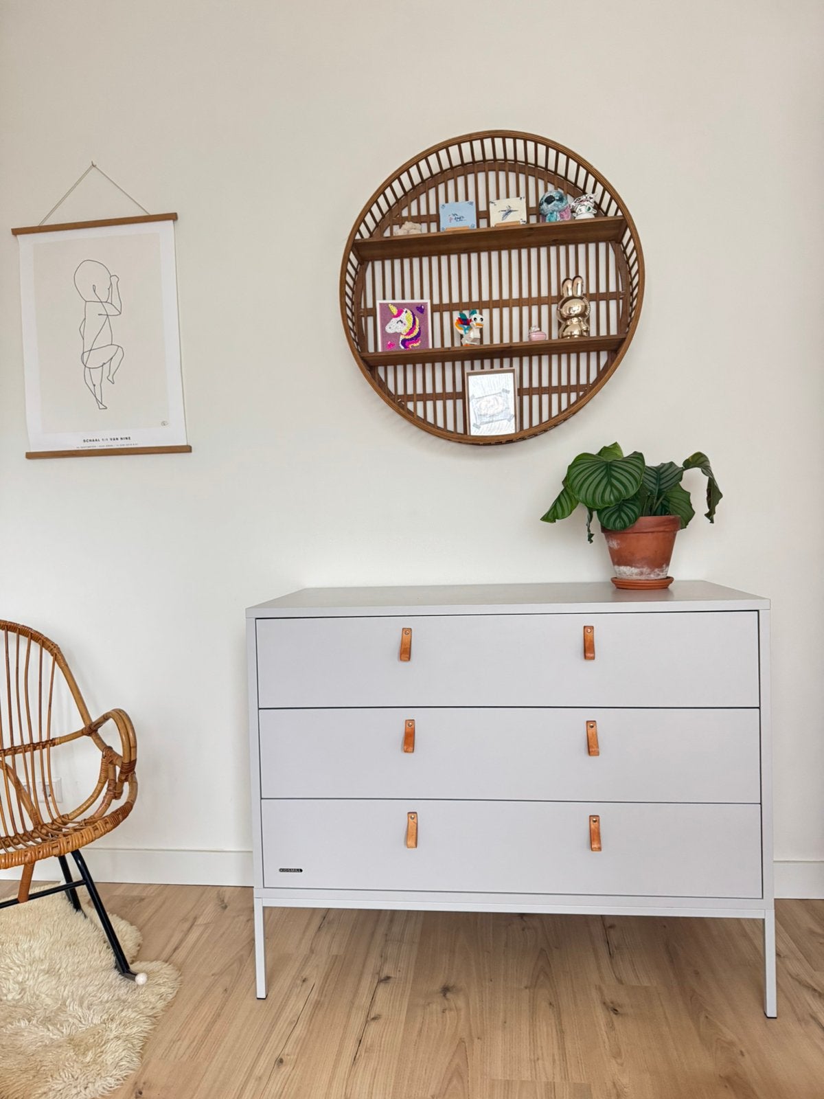Commode Kidsmill 115cm breed, Kinderen en Baby's, Kinderkamer | Commodes en Kasten, 50 tot 70 cm, Ophalen of Verzenden, 100 cm of meer