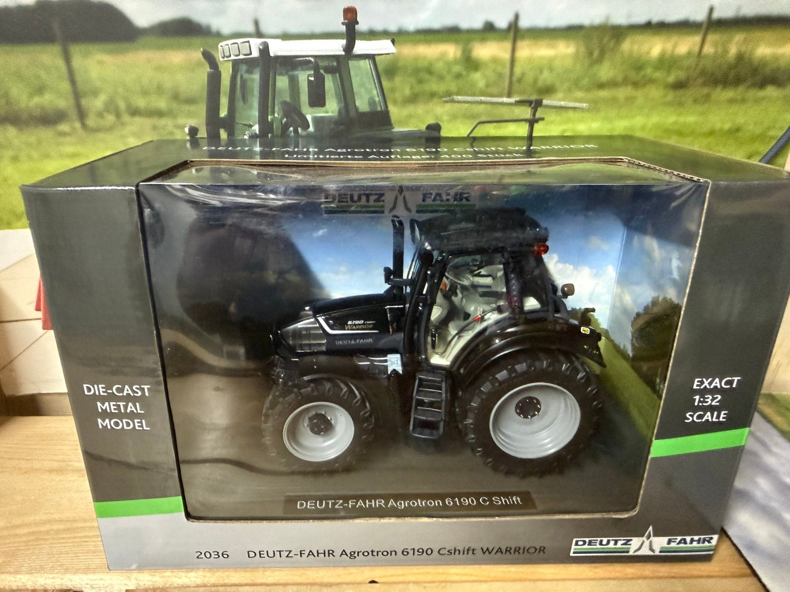 Deutz Fahr Agrotron 6190 Cshift trekker Weise Toys 2036, Hobby en Vrije tijd, Ophalen of Verzenden, Nieuw, Tractor of Landbouw