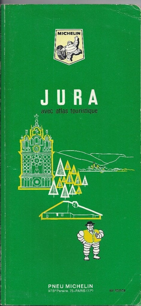 Pl500 michelin de groene gids jura 1967  ----, Gelezen, Michelin, Europa, Ophalen of Verzenden