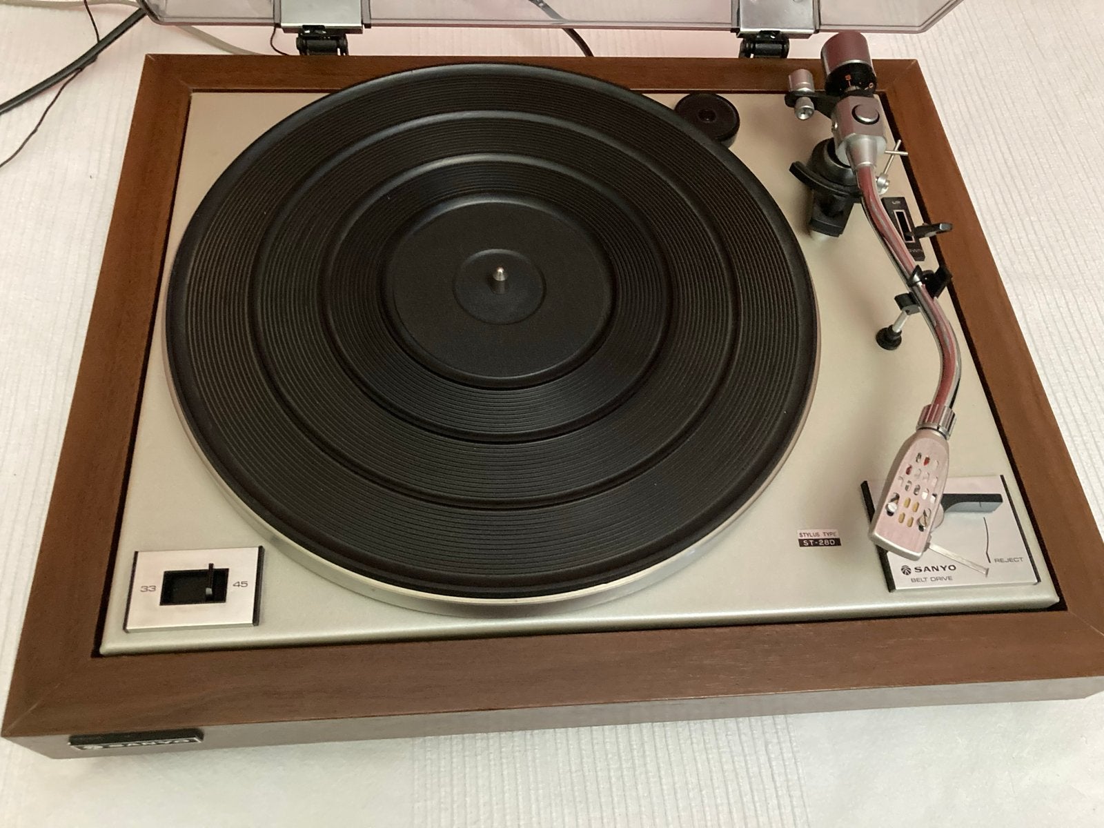 Sanyo TP 625 Platenspeler, Audio, Tv en Foto, Platenspelers, Ophalen, Gebruikt, Platenspeler, Overige merken
