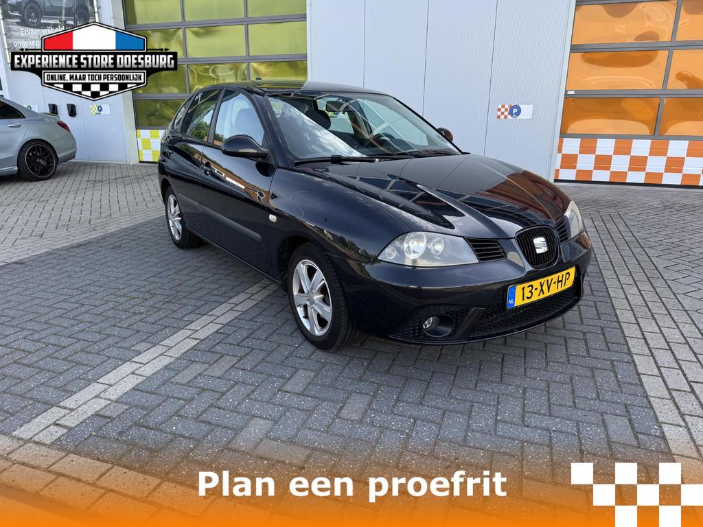 SEAT Ibiza 1.6-16V Freestyle Sportief compact met Spaanse fl, Auto's, Voorwielaandrijving, Stof, 4 cilinders, Bedrijf