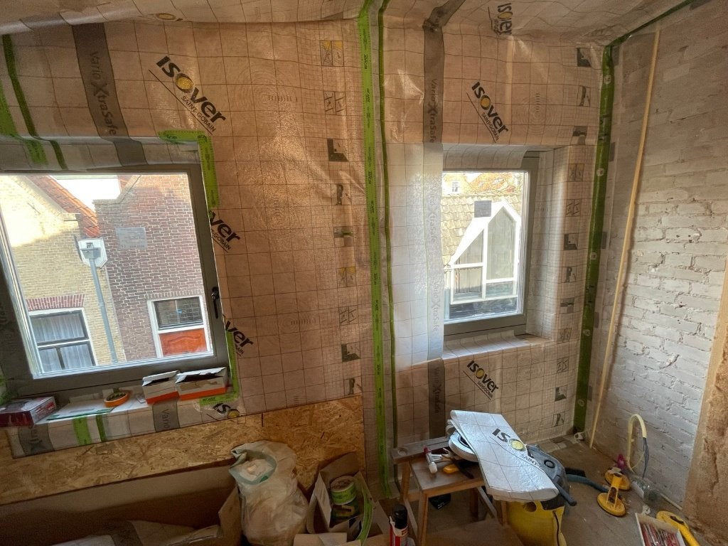 Isover Vario XtraSafe Klimaatfolie minstens 1,5x30 m, Overige materialen, Nieuw, Muurisolatie, 15 m² of meer