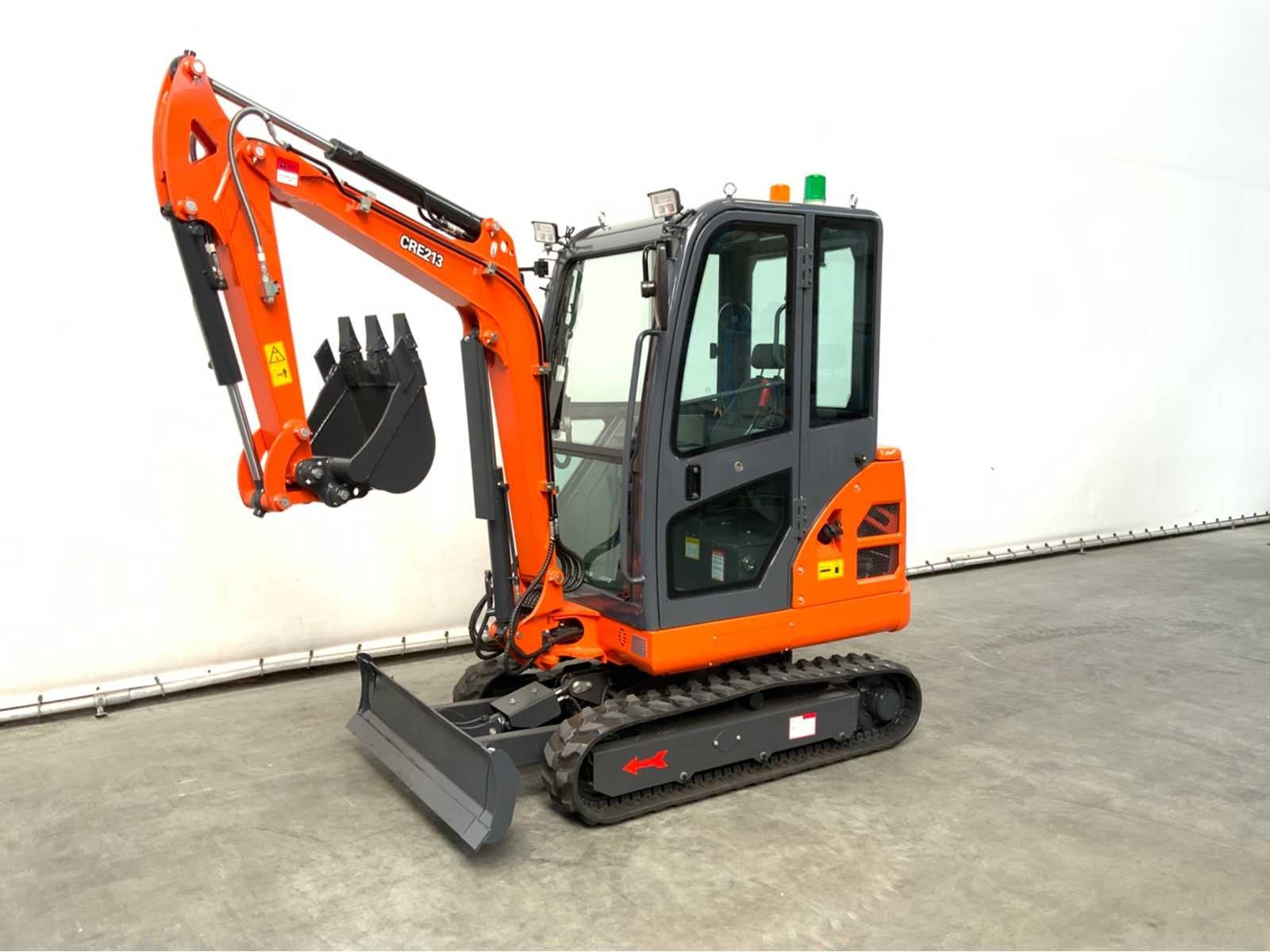 RTE - 2026 - CRE213 - Minigraafmachine Kubota Euro 5 met cab, Graafmachine