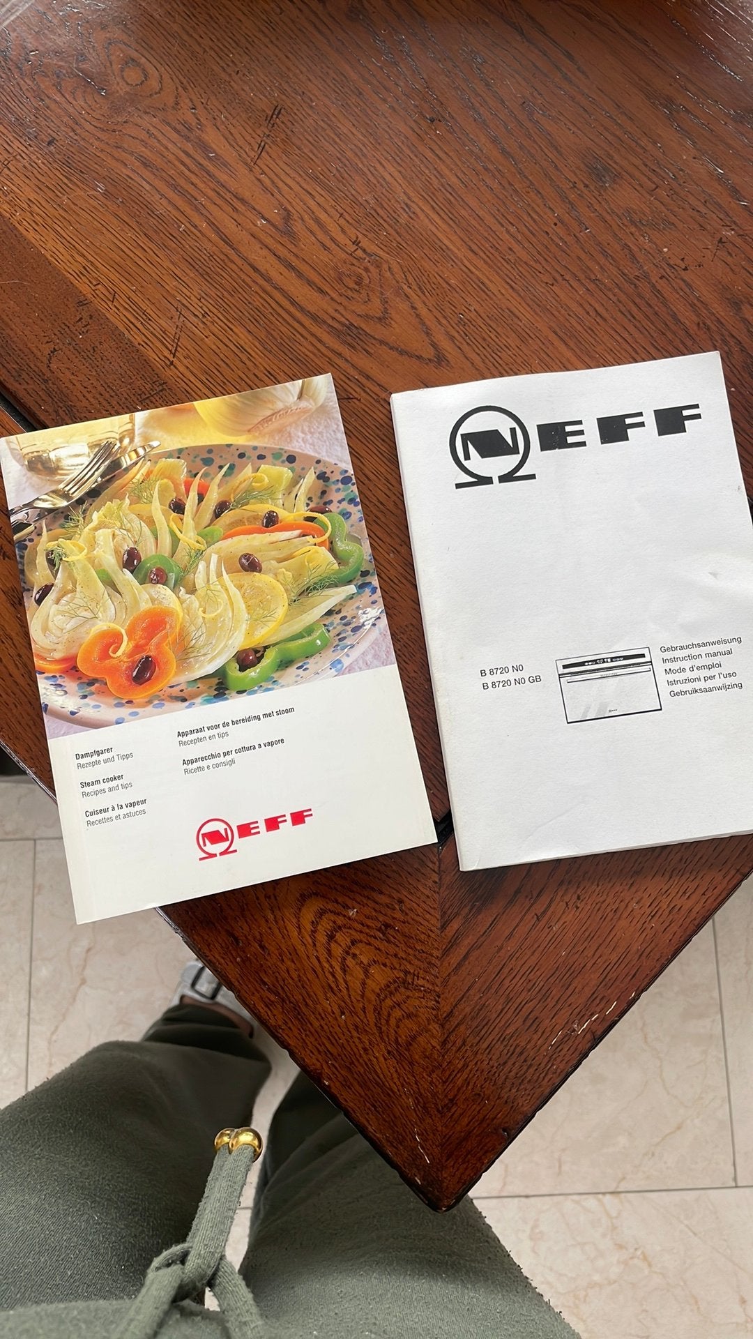 Gratis stoom kookboek en beschrijving, Witgoed en Apparatuur, Ophalen of Verzenden, Zo goed als nieuw