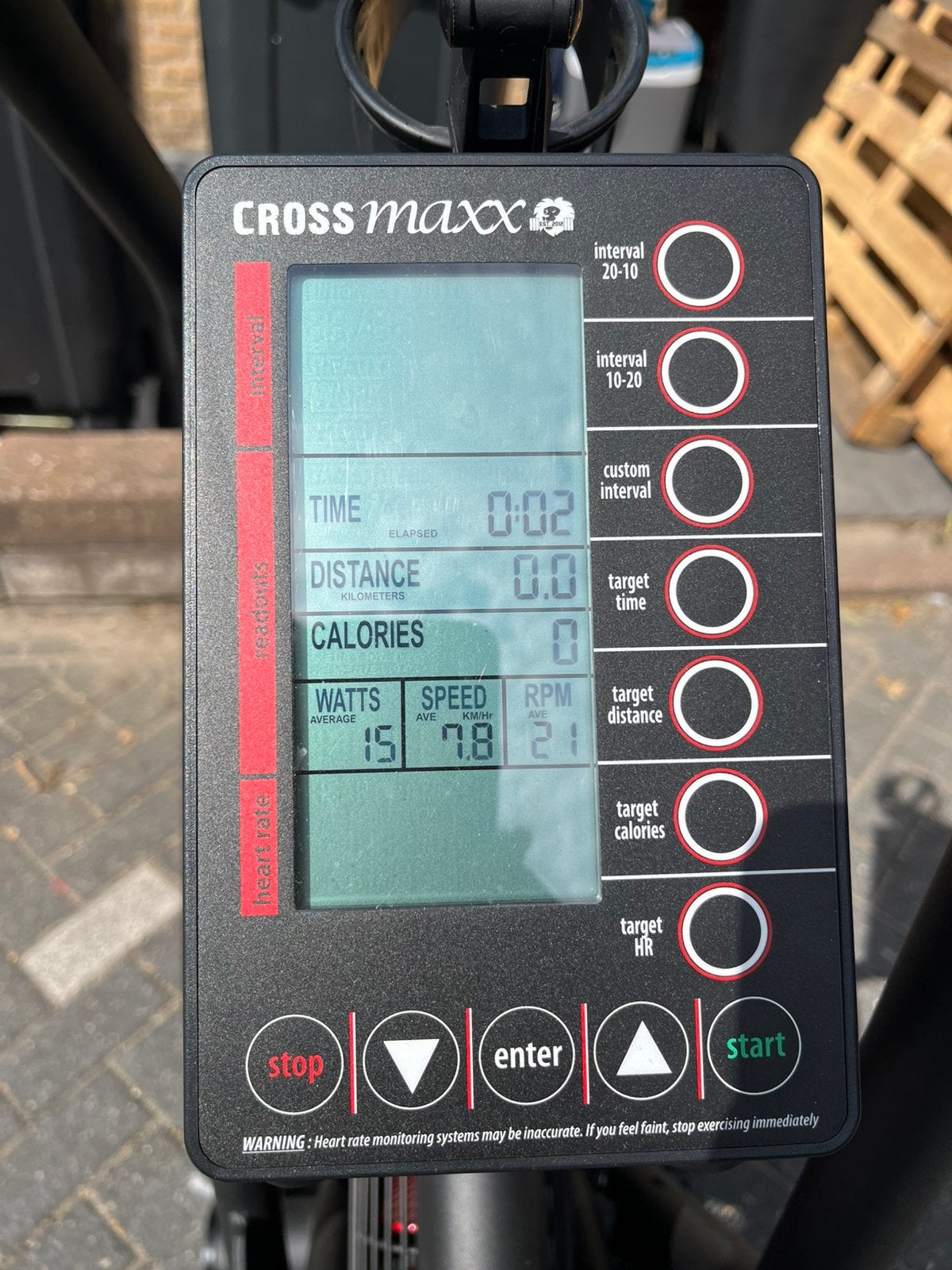 Crossmaxx airbike ( in nieuw staat ), Ophalen, Zo goed als nieuw, Airbike, Airbike