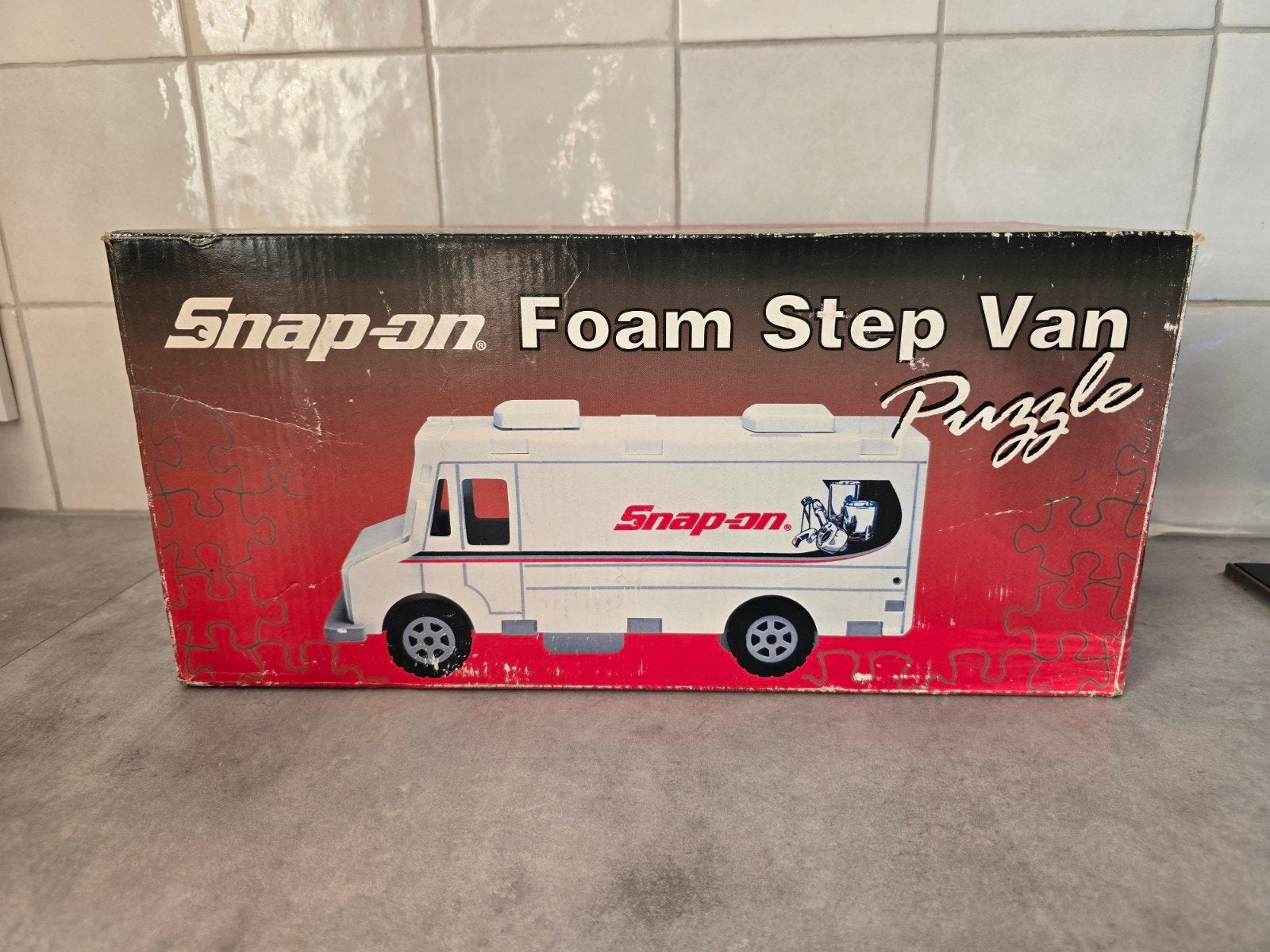 Nieuw Snap-on Vintage Vrachtwagen Foam Step Van Puzzle, Verzamelen, Ophalen of Verzenden, Nieuw