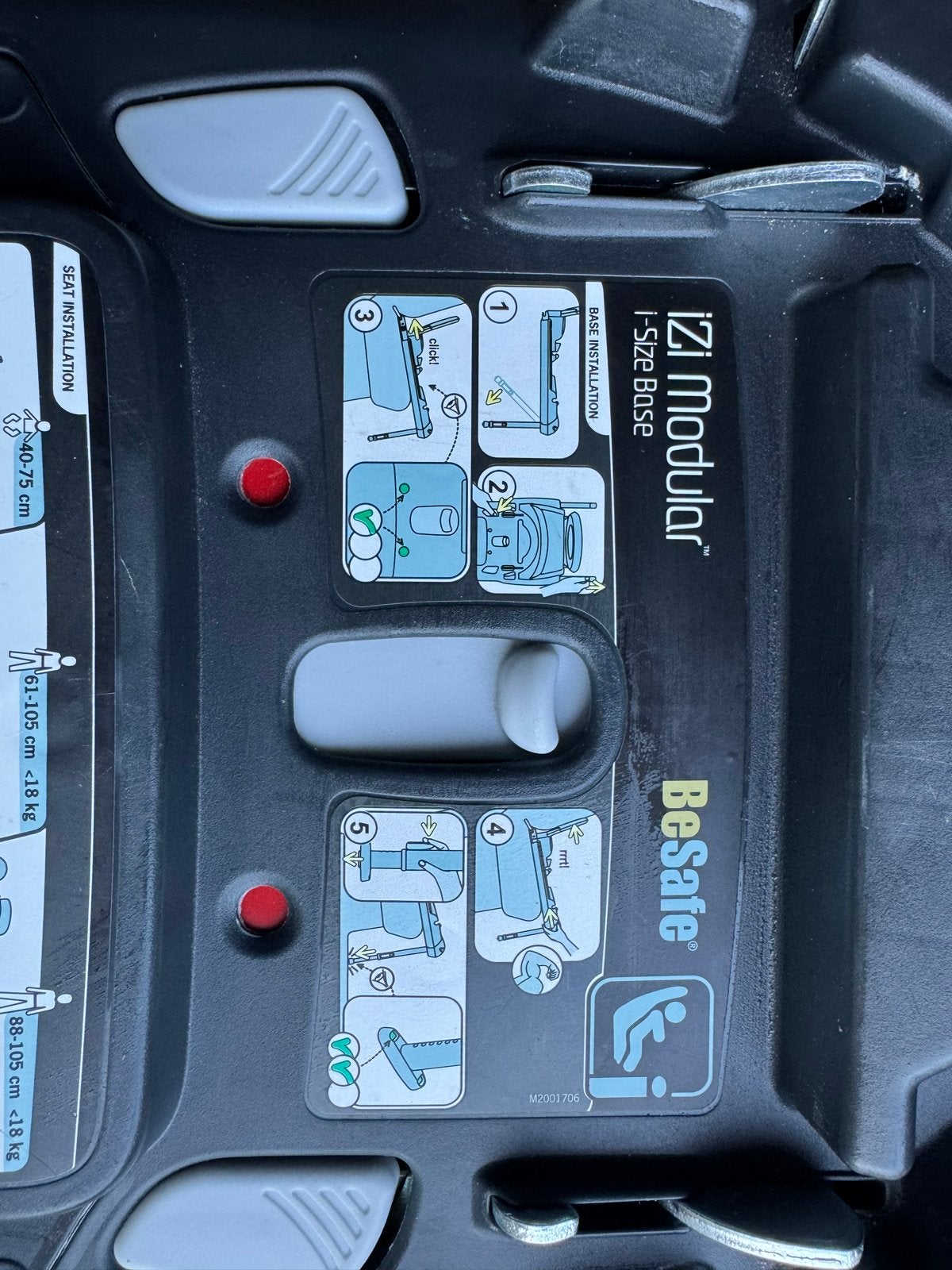 BeSafe iZi Modular i-Size Base - Isofix, Kinderen en Baby's, Autostoeltjes, Gebruikt, 0 t/m 18 kg, Isofix, Ophalen