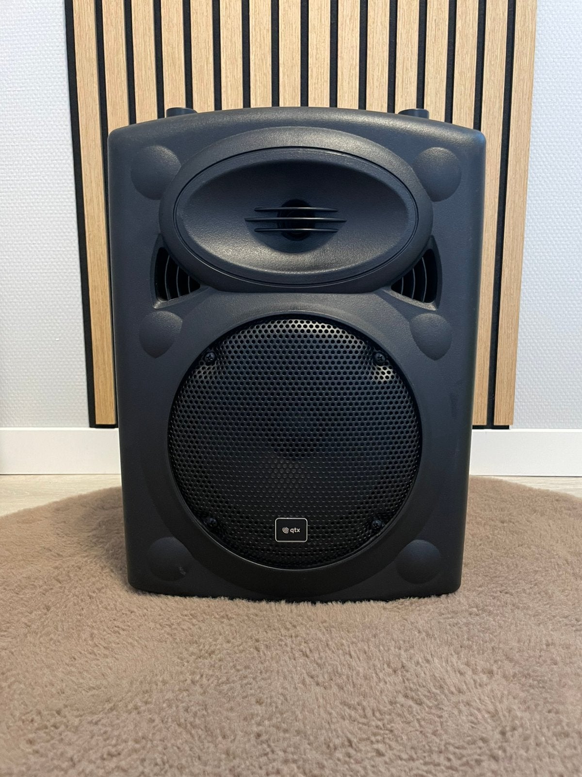 qtx muiziek box & ibiza sound standaard & microfoon, Ophalen, Zo goed als nieuw, Overige typen, Overige merken