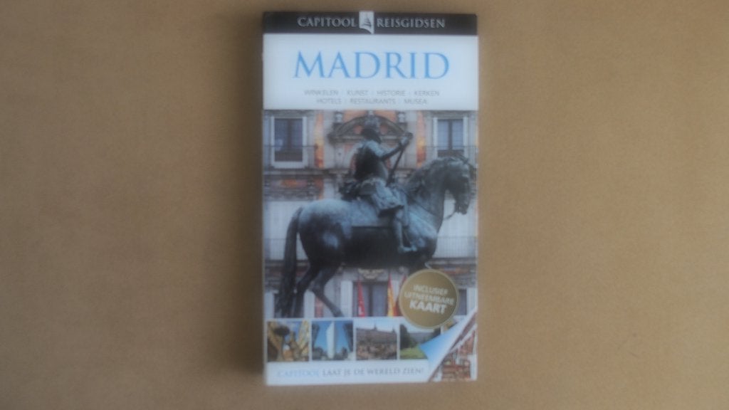 Madrid - Capitool - Met uitneembare kaart - reisgids, Capitool, Europa, Ophalen of Verzenden, Zo goed als nieuw