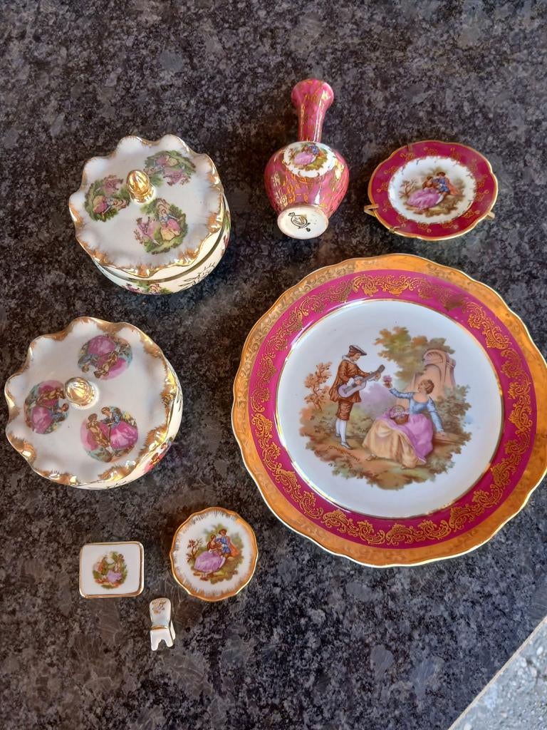 Limoges, Antiek en Kunst, Antiek | Porselein, Ophalen of Verzenden