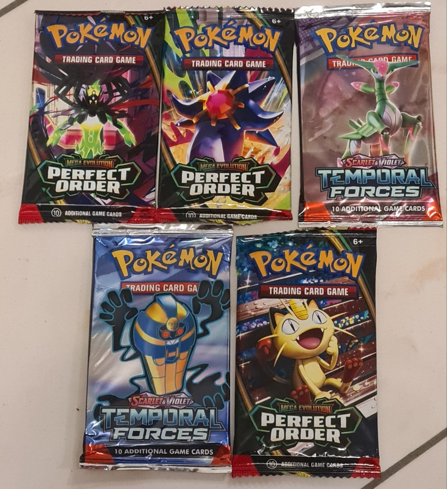 5x Pokémon booster packs voor de kleintjes, Ophalen of Verzenden, Nieuw, Booster