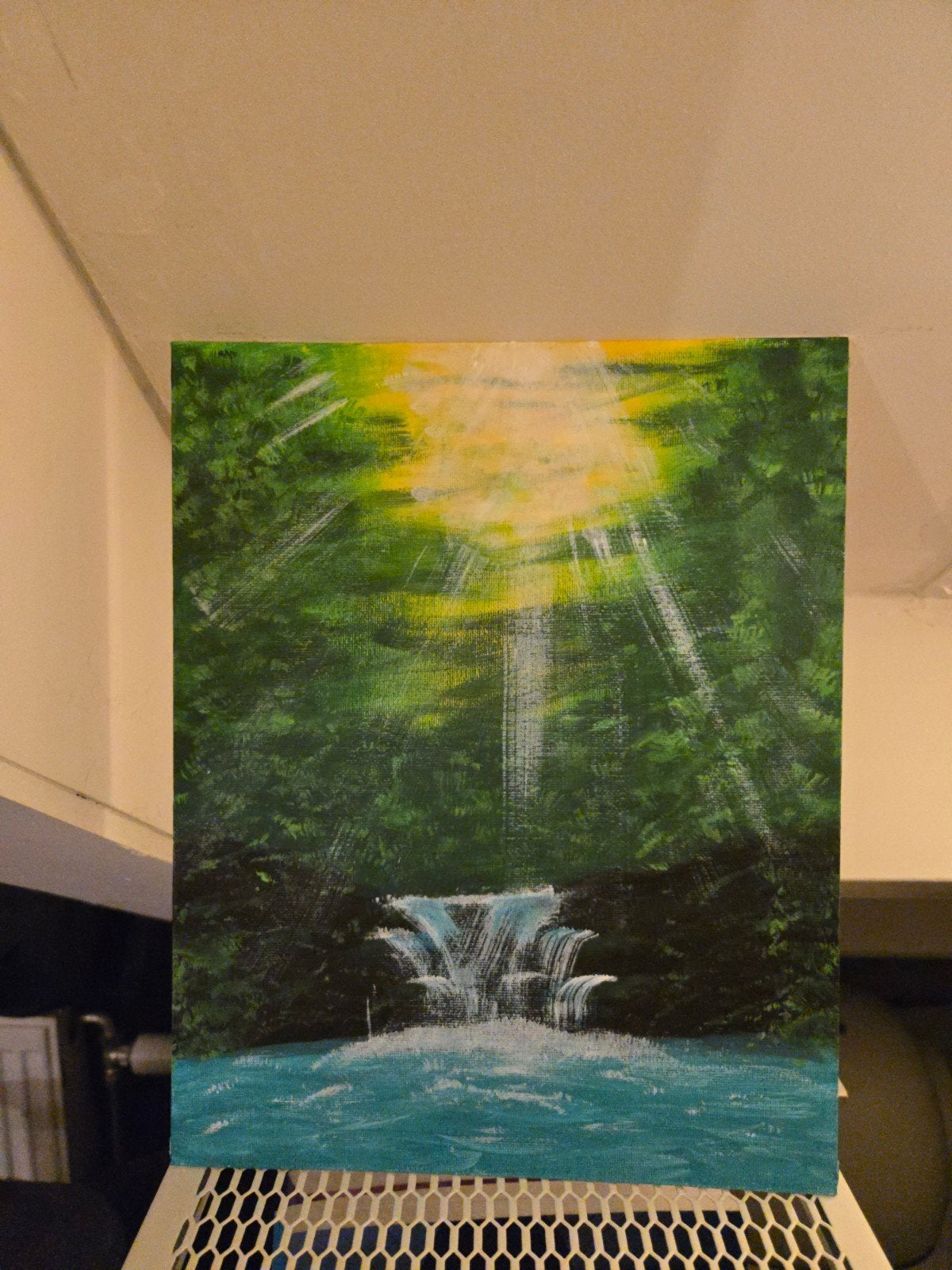 Handgeschilderde Acryl Schilderijen (24x30 cm), Ophalen