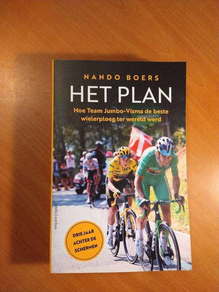 Boers, Nando. Het plan. Team Jumbo-Visma, Ophalen of Verzenden, Zo goed als nieuw, Lopen en Fietsen