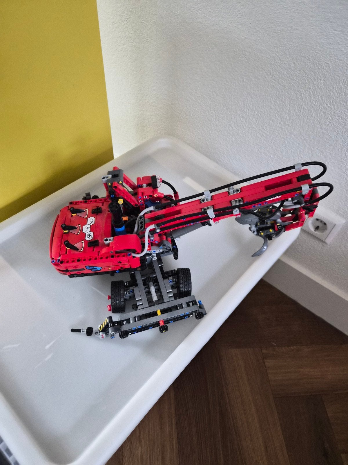 Grote partij LEGO met diverse sets en onderdelen