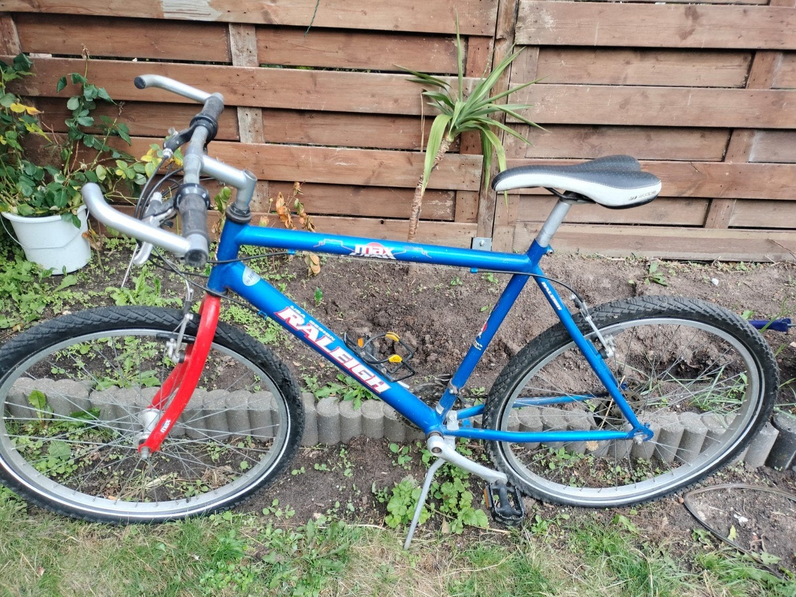 Raleigh Max Utah Mountainbike - Blauw/Rood, Fietsen en Brommers, Ophalen of Verzenden