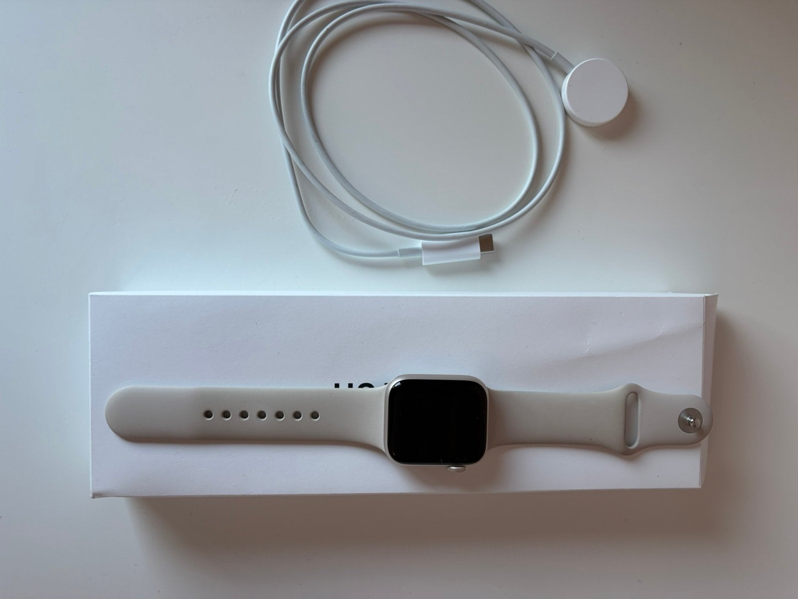Apple watch SE goud 40mm, Ophalen, Zo goed als nieuw, Roze, IOS