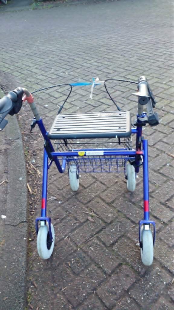 Rollator, Ophalen, Gebruikt