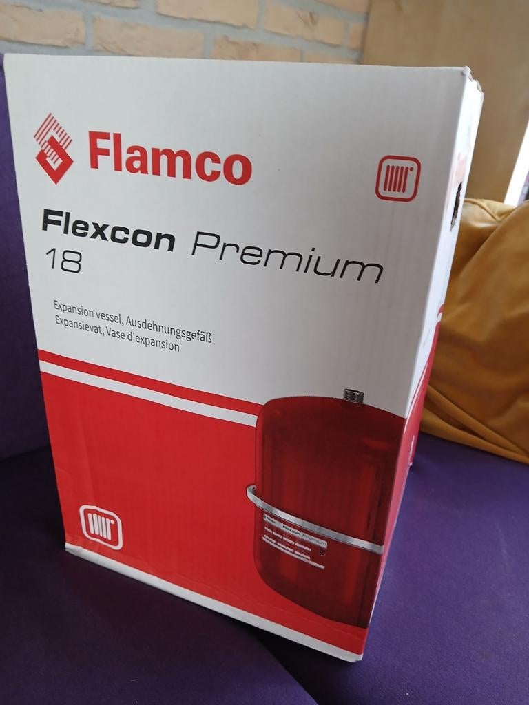 Flamco Flexcon Premium 18 Expansievat - Nieuw, Ophalen of Verzenden, Nieuw, Overige typen