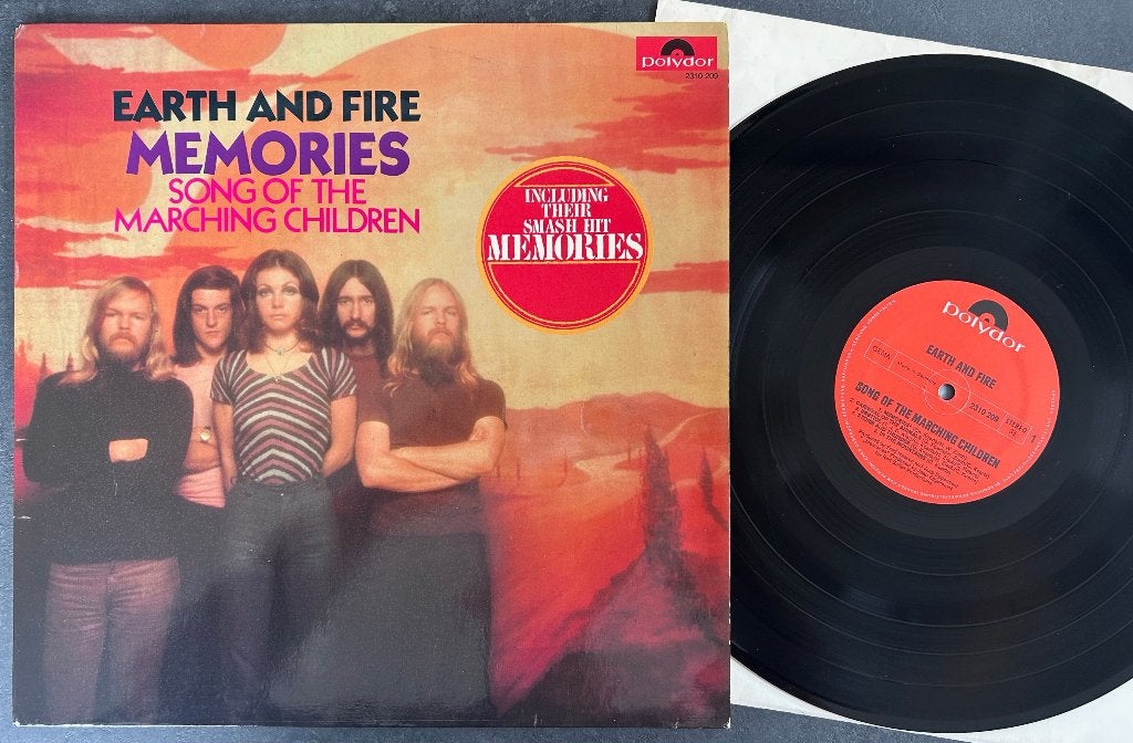 EARTH & FIRE - Memories / Song of the marching children (LP), LP, Ophalen of Verzenden, 12 inch, Progressive Rock