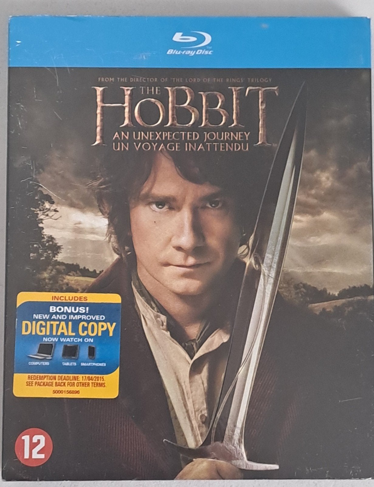 The Hobbit: An Unexpected Journey, Ophalen of Verzenden, Zo goed als nieuw
