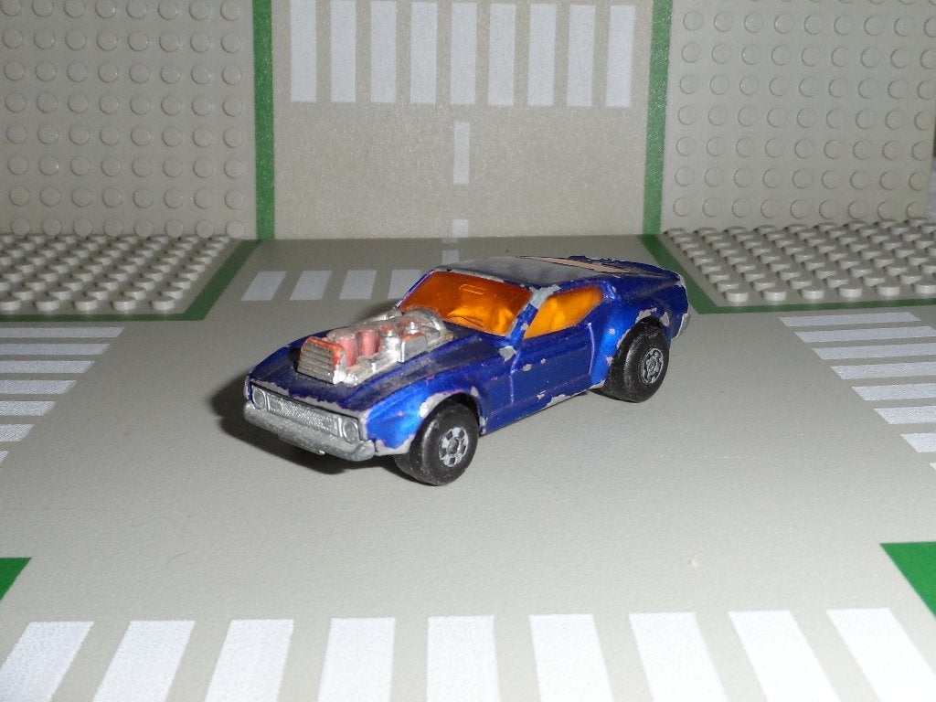 Matchbox Rola-matics Mustang Piston Popper - Vintage 1:64 #2, Ophalen of Verzenden, Gebruikt, Auto