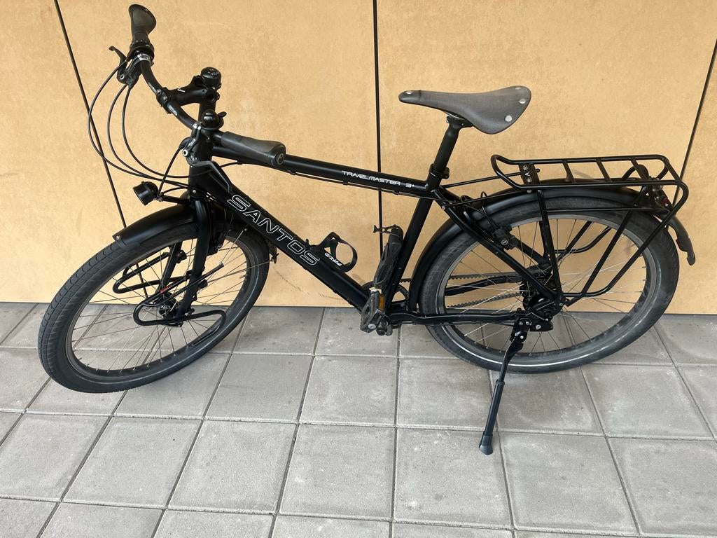 Santos Travelmaster 3+ Trekkingfiets, 28 inch, 10 tot 15 versnellingen, 53 tot 57 cm, Ophalen