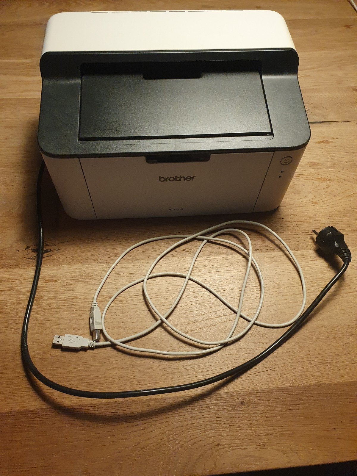Brother HL-1110 Laserprinter, Computers en Software, Ophalen, Zwart-en-wit printen, Gebruikt, Printer