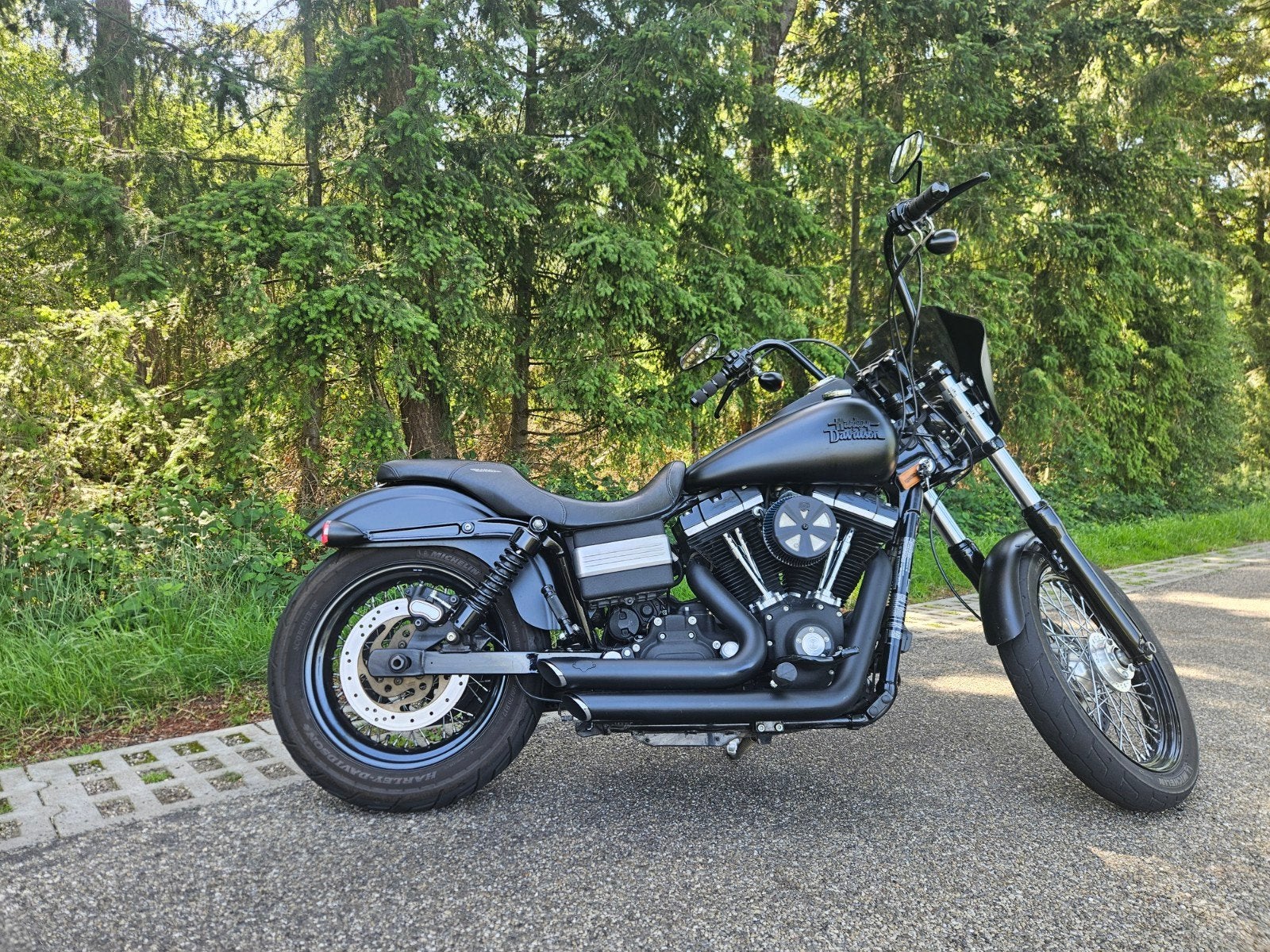 Harley-Davidson Street Bob 103, 2 cilinders, Gebruikt, Particulier, Meer dan 35 kW