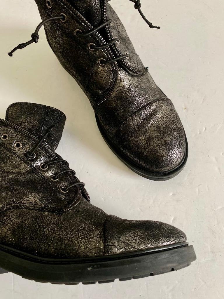 J485 Eksept maat 39 lage laarsjes boots schoenen laarzen, Kleding | Dames, Zwart, Ophalen of Verzenden, Zo goed als nieuw, Eksept