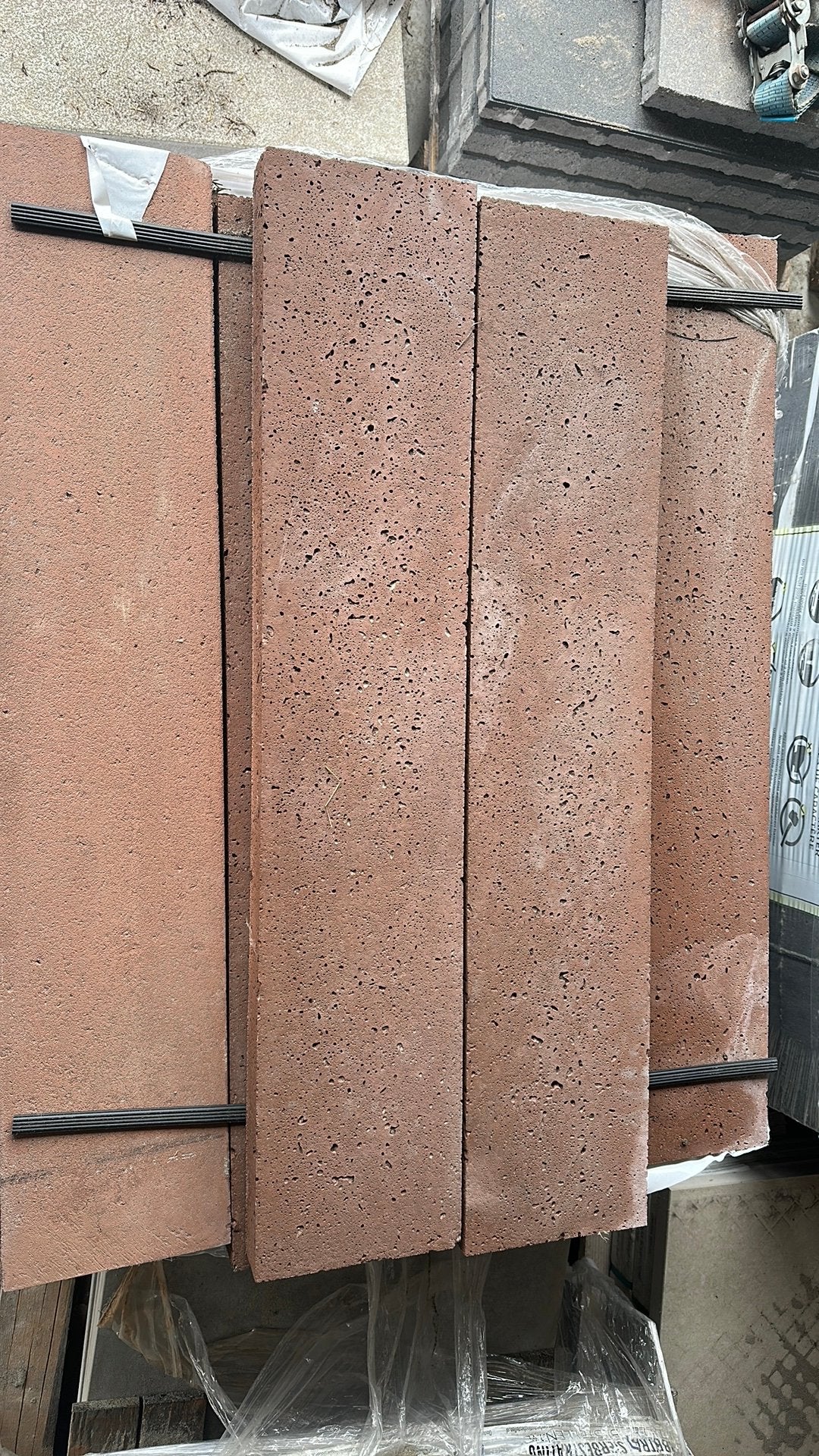 Oudhollandse opsluitband roodbruin 34 stuks, Tuin en Terras, Ophalen, Overige typen, Nieuw, 5 tot 10 m²