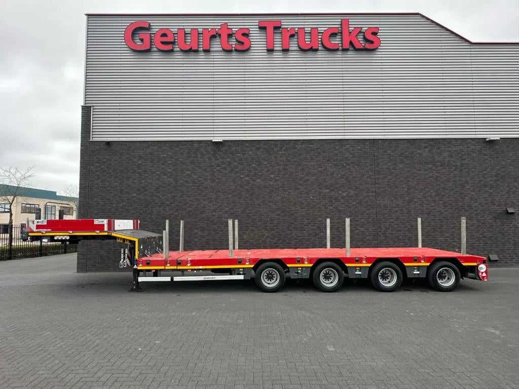 SCHEUERLE EUROAXLE 1T4 4 ASSER UITSCHUIFBARE SEMIE MET 12 TO, Overige brandstoffen, Bedrijf, Aanhangers en Opleggers, Te koop