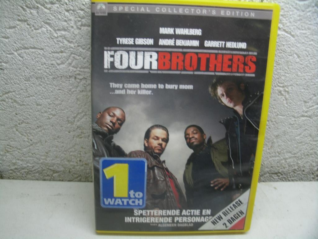 dvd 58b four brothers, Cd's en Dvd's, Dvd's | Actie, Vanaf 12 jaar, Ophalen of Verzenden, Zo goed als nieuw