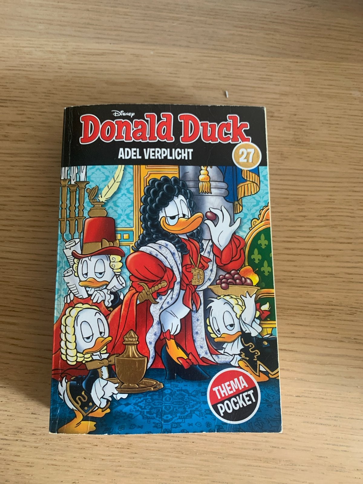 Donald Duck Themapocket 27 - Adel Verplicht, Eén stripboek, Ophalen of Verzenden, Zo goed als nieuw