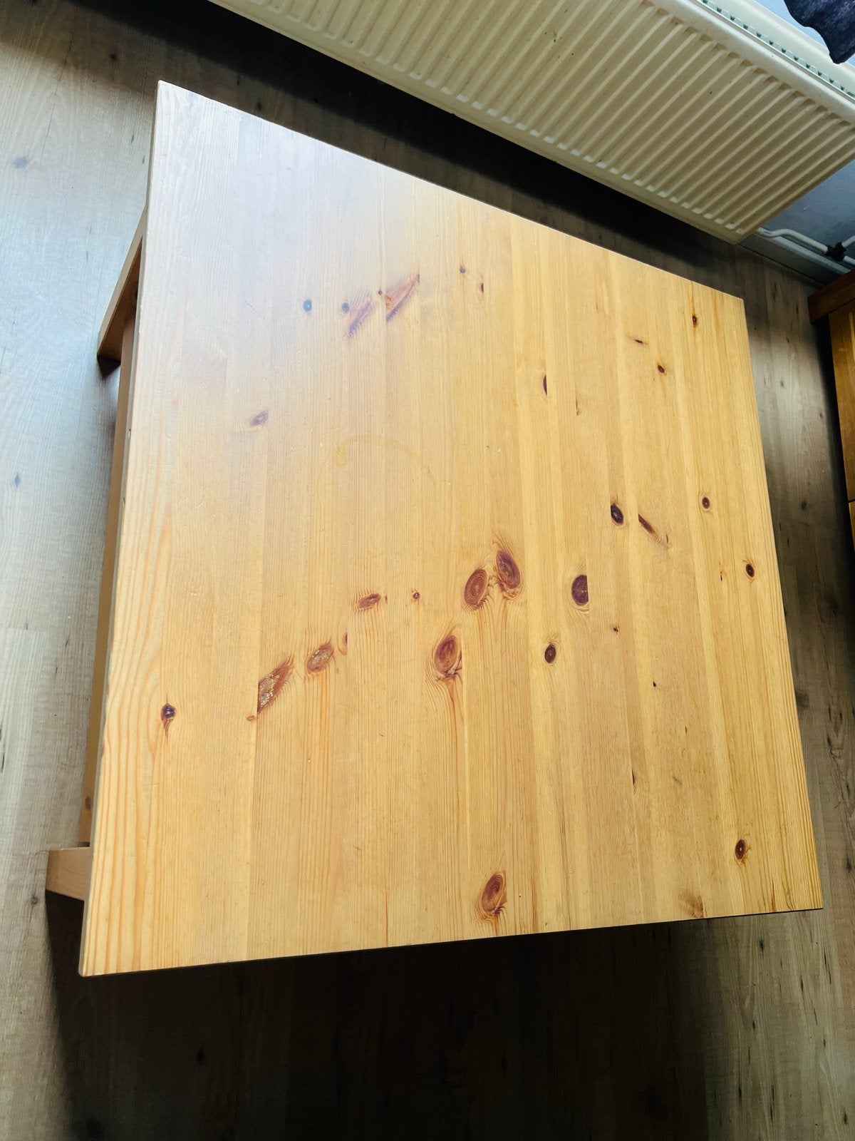 Houten salontafel, Ophalen, Gebruikt, 50 tot 100 cm, Eikenhout