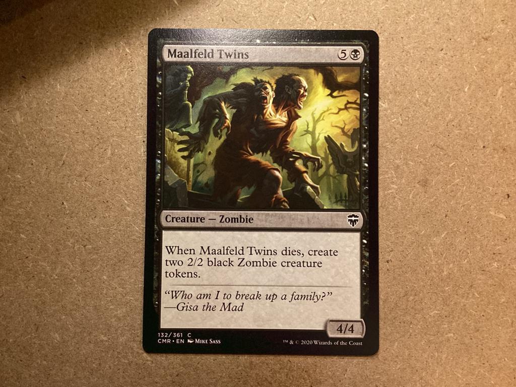1x Maalfeld Twins [132/361] (Near Mint), Ophalen of Verzenden, Zo goed als nieuw, Losse kaart