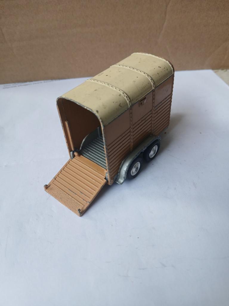 Rice pony trailer.  Corgi toys,  oog dissel mist, Ophalen of Verzenden, Gebruikt, Auto, Corgi