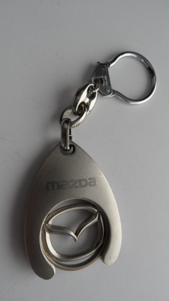 Mazda oldtimerauto sleutelhanger, Verzenden, Gebruikt, Auto's