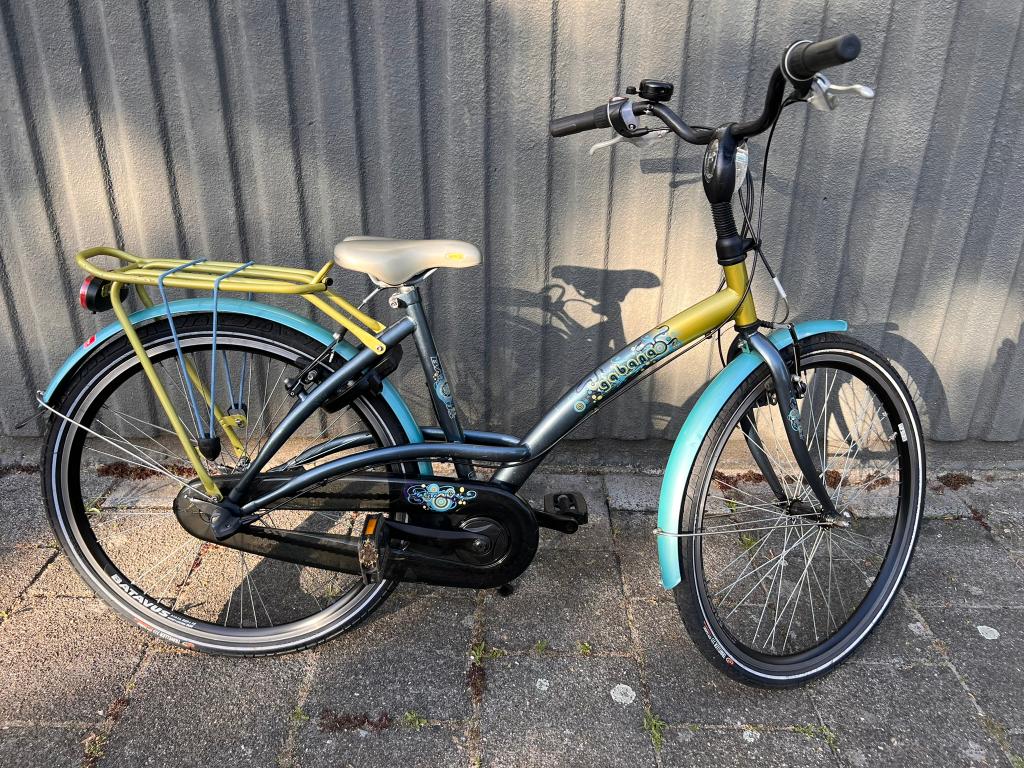 Batavus Gabana meisjesfiets frame 44 - 26" - 3 versnellingen, Fietsen en Brommers, Velgrem, Versnellingen, Batavus, Zo goed als nieuw